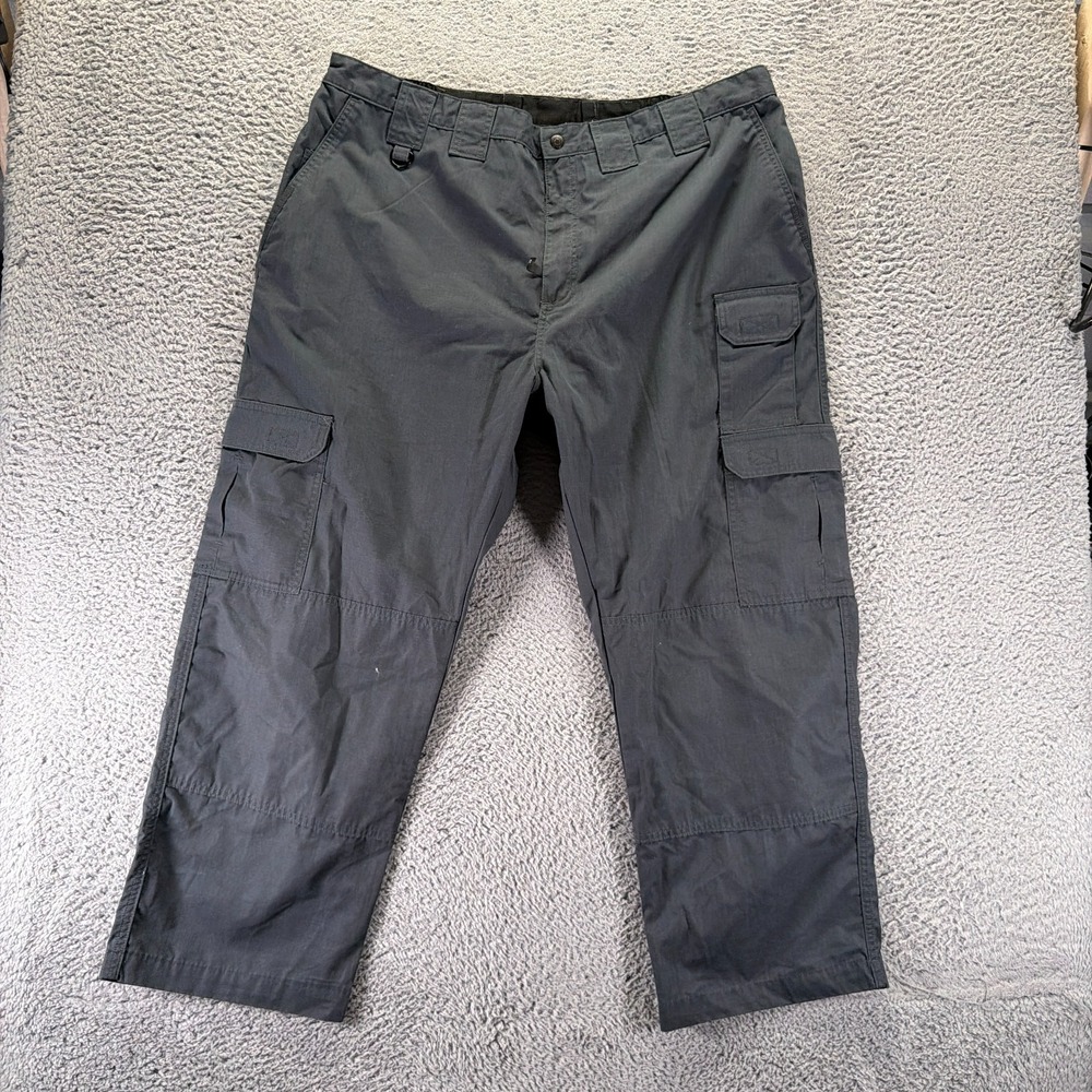 Propper Pant Mens 26(40x29) Gray Polyester Ripstop Cargo Straight Leg Tactical